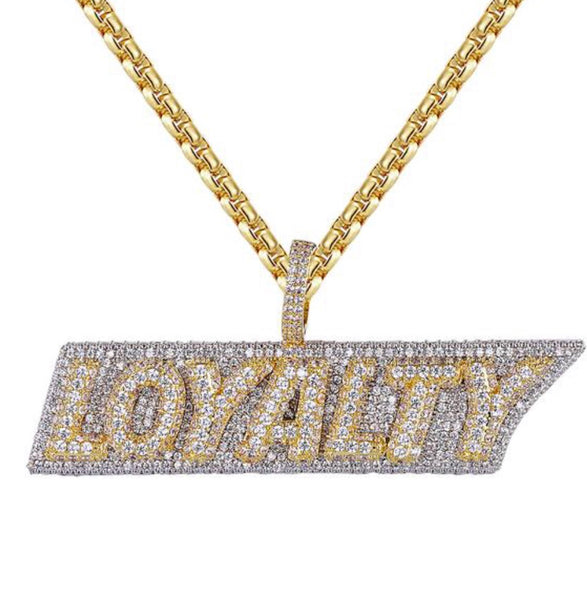 Loyalty First Pendant hotsell with Rope Chain