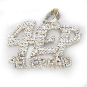 4 Ever Paid: Silver or Gold Bling Pendant