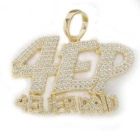 4 Ever Paid: Silver or Gold Bling Pendant