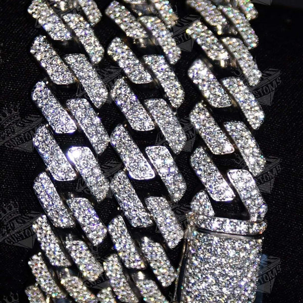 Diamond lock for rope chain ice out best looking ..custom