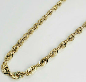 10kt Gold Rope Chains
